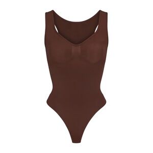 SKIMS Espresso Shapewear Bodysuit